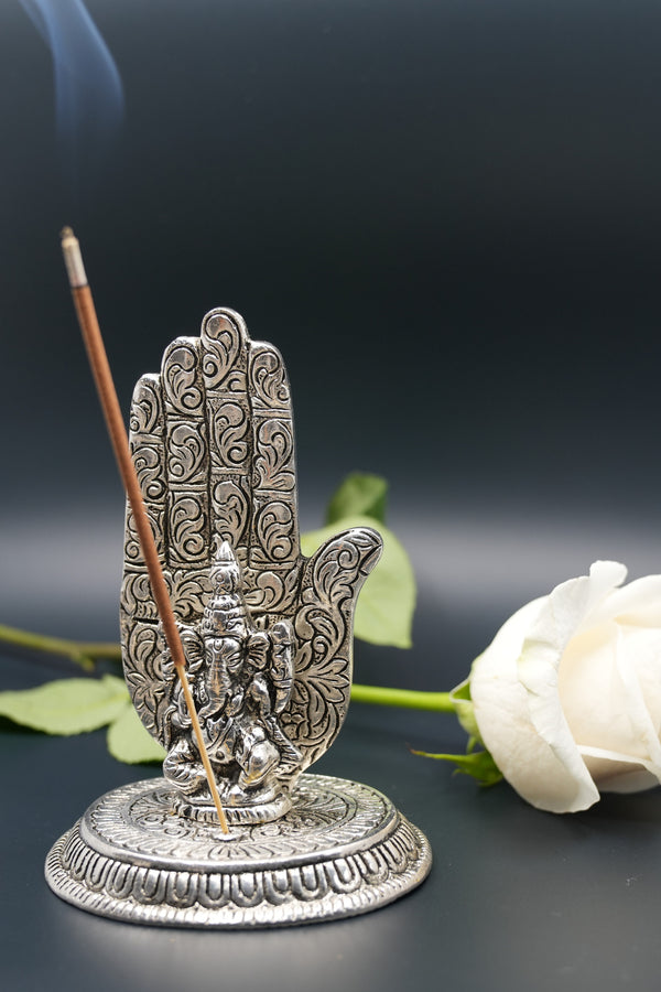 Ganesha Blessing Hand Incense Holder